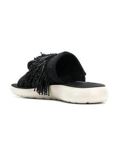 Shop Marc Jacobs Emerson Pom Pom Sports Sandals - Black