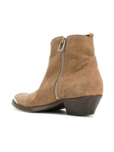 Shop Golden Goose Young Boots In Brown