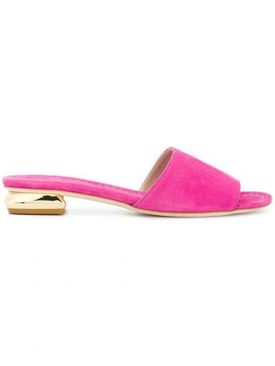 Shop Anna F Contrast Open In Pink