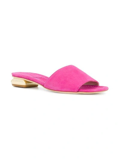 Shop Anna F Contrast Open In Pink