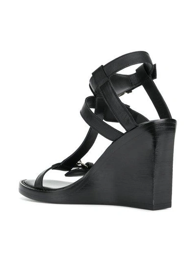 Shop Ann Demeulemeester Buckled Style Sandals