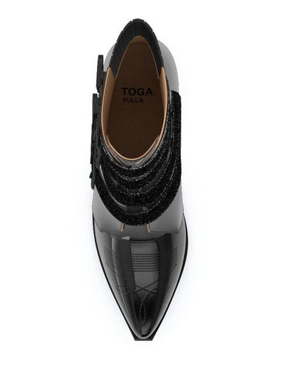 Shop Toga Aj006 Boots In Black