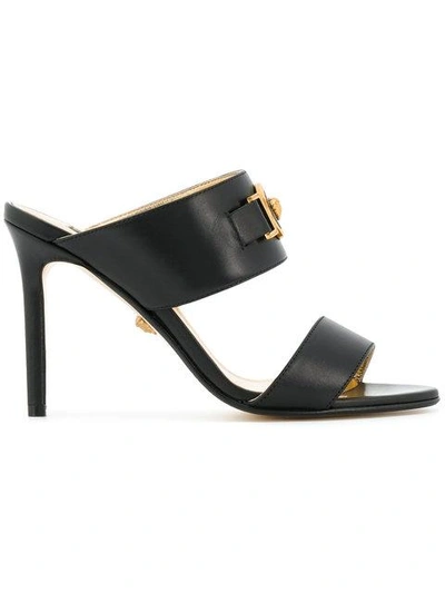 Shop Versace Slip In Black