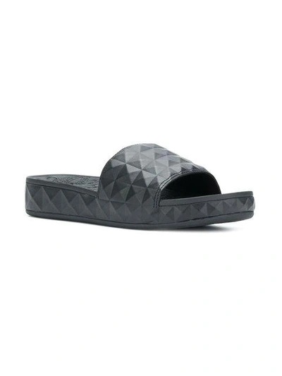 Shop Ash Spl Slider Sandals In Black