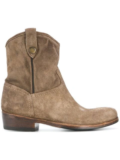 Shop Alberto Fasciani Calipso Boots In Brown