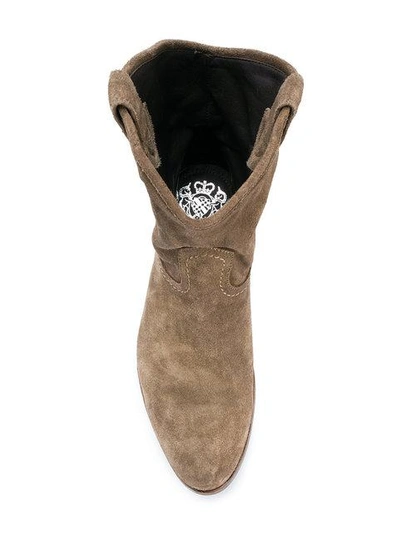 Alberto Fasciani "calipso 14038" Texan In Brown