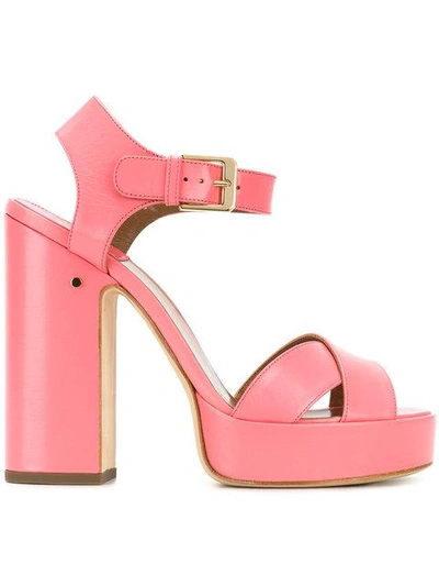 Shop Laurence Dacade Rosan Sandals In Pink