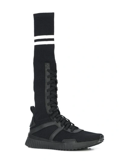 Puma Fenty X Rihanna Sock & High Top Sneaker In Black/ White | ModeSens