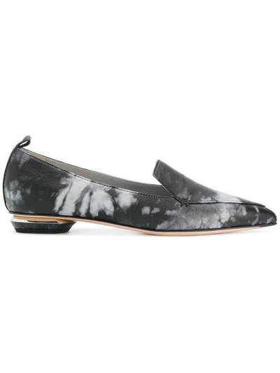 Shop Nicholas Kirkwood Beya Cloudy Loafers - Grey