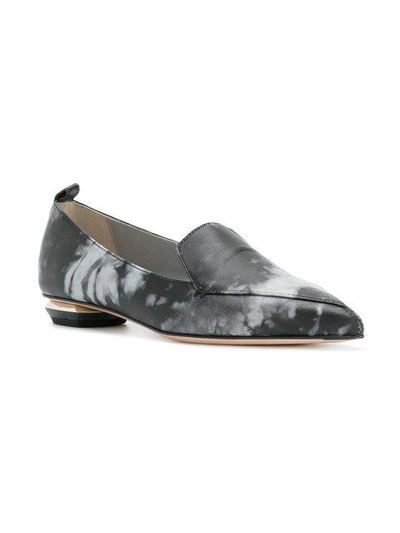Shop Nicholas Kirkwood Beya Cloudy Loafers - Grey