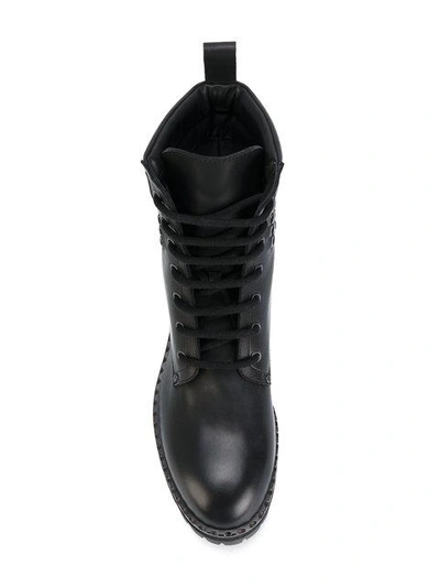 Shop Bottega Veneta Nero Calf Boot In Black