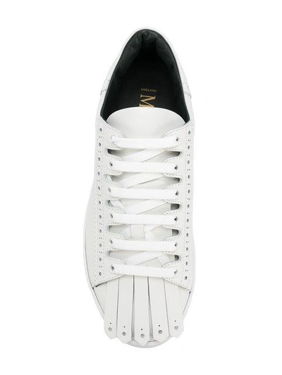 Shop Mulberry Fringed Low Top Sneakers