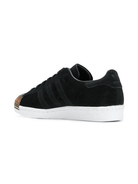 adidas originals superstar 80s metal toe kids Black