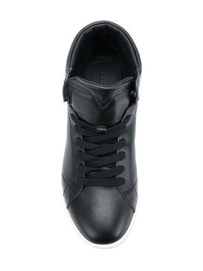 Shop Diesel S-olstice Mid W Sneakers - Black
