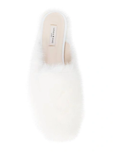 Shop Natasha Zinko Slip-on Mules - White