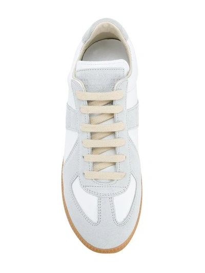 Shop Maison Margiela Replica Sneakers In White