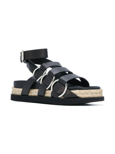 Shop Alexander Wang Bess Sandals - Black