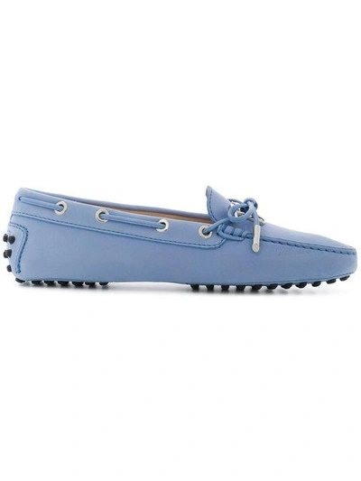 Shop Tod's Gommino Driving Shoes - Blue