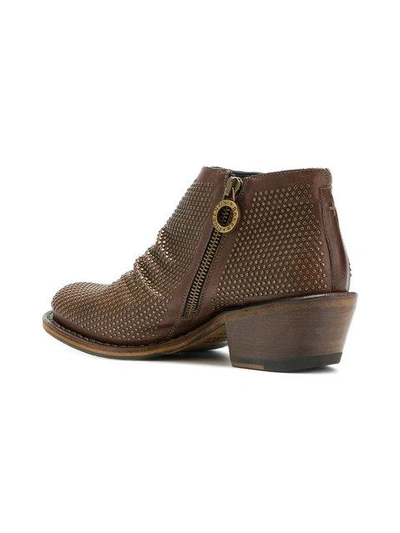 Shop Fiorentini + Baker Studded Ankle Boots - Brown