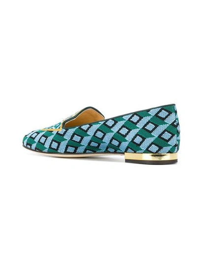 Shop Charlotte Olympia Statue Of Liberty Slippers