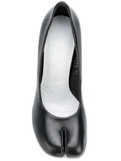 Shop Maison Margiela Tabi Toe Pumps - Black