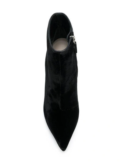 Shop Sophia Webster Coco Crystal Boots - Black