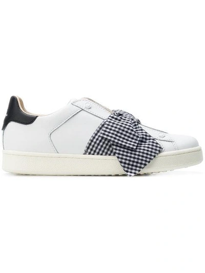 Shop Moa Master Of Arts Bow Embellished Sneakers