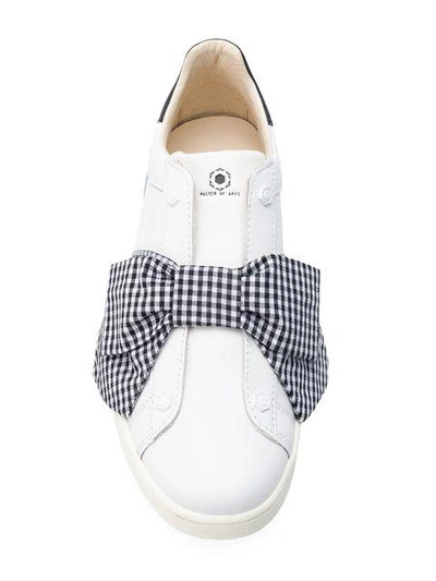 Shop Moa Master Of Arts Bow Embellished Sneakers