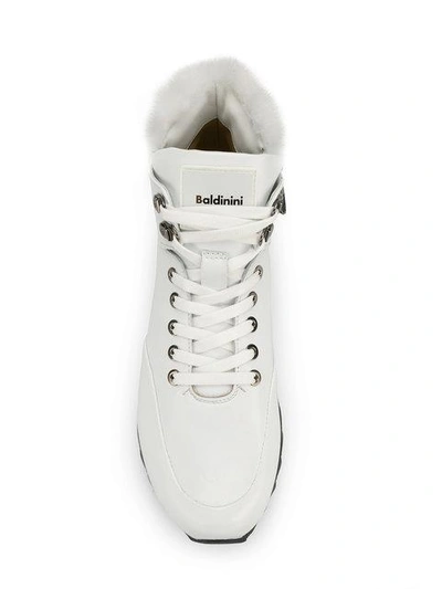 Shop Baldinini Mountain Boots In White