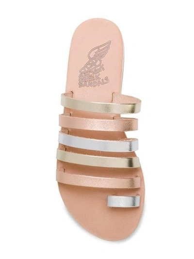 Shop Ancient Greek Sandals Metallic Strap Sandals