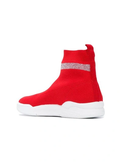 Shop Chiara Ferragni Chiara Suite Sneakers - Red