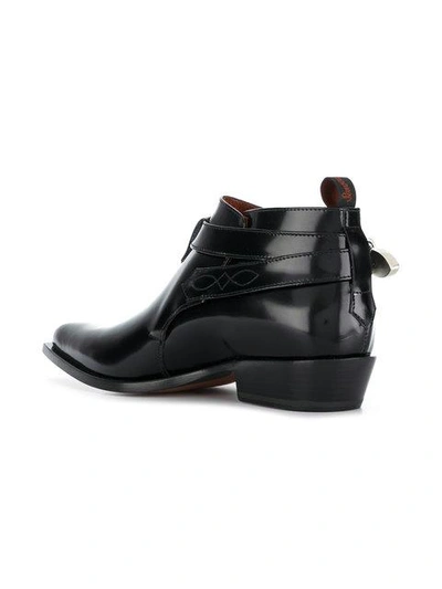 Shop Sonora Chunky Heeled Boots - Black