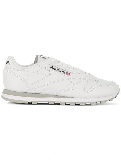 Shop Reebok Retro Logo Sneakers - White