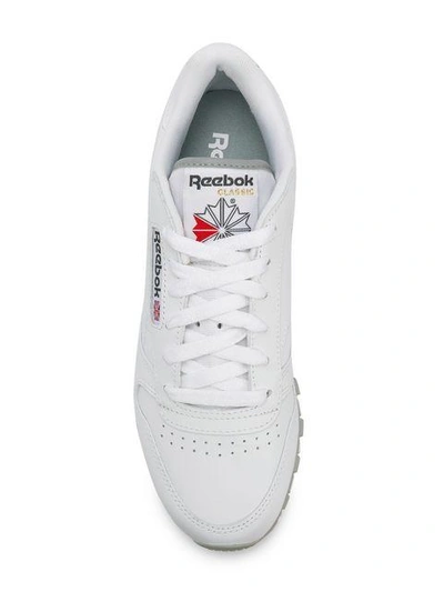 Shop Reebok Retro Logo Sneakers - White