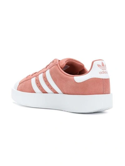 Shop Adidas Originals Superstar Sneakers In Pink