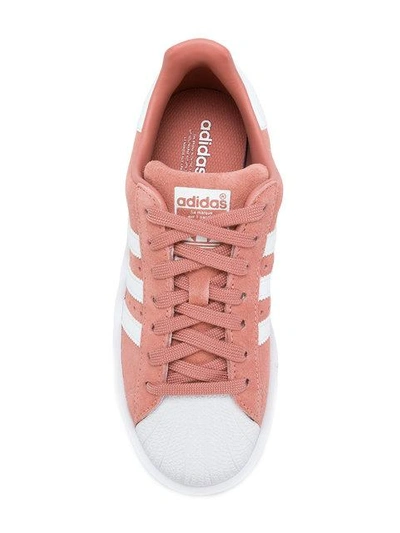 Shop Adidas Originals Superstar Sneakers In Pink