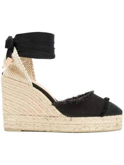 Shop Castaã±er Castañer Catalina Espadrilles - Black