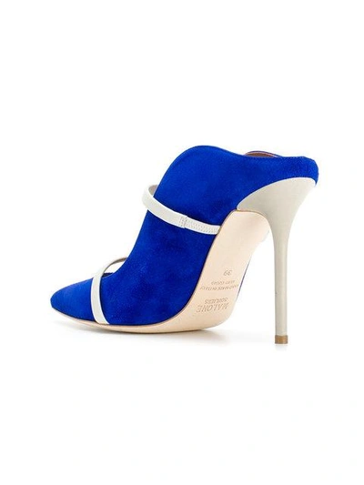 Shop Malone Souliers Maureen 100 Pumps In Electric