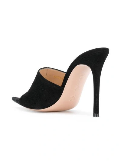 Shop Gianvito Rossi Elongated To Mules