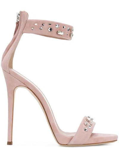 Shop Giuseppe Zanotti Dionne Sandals In Pink