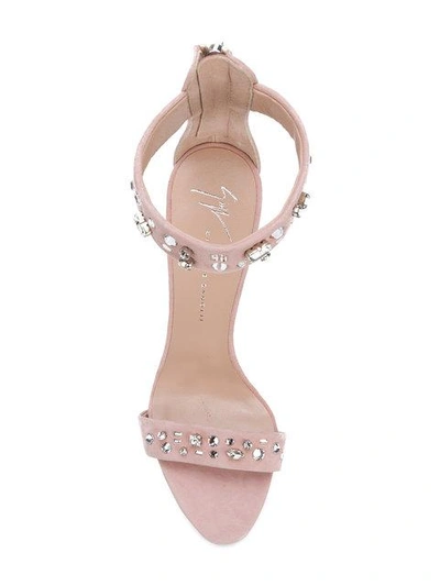 Shop Giuseppe Zanotti Dionne Sandals In Pink