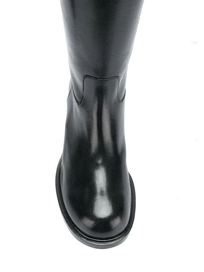 Shop A.f.vandevorst Pull-on Midi Boots In Black