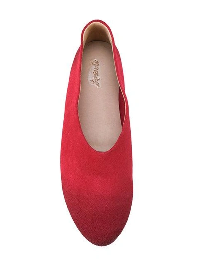 Shop Marsèll Coltellaccio Ballerinas In Red