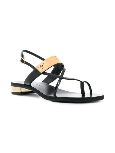 bar strap sandals