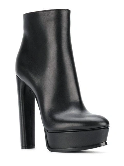 Shop Casadei High Heel Ankle Boots In Black
