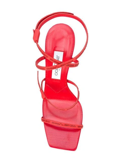 OFF-WHITE X JIMMY CHOO JANE SANDALS OWIA087S18989016200012896353