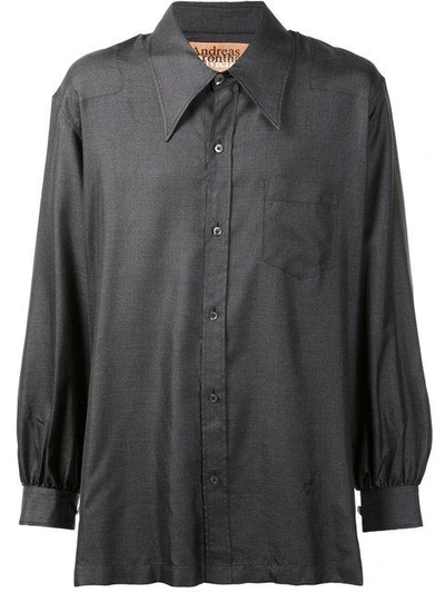Shop Vivienne Westwood Andreas Kronthaler For  Big Shirt - Grey