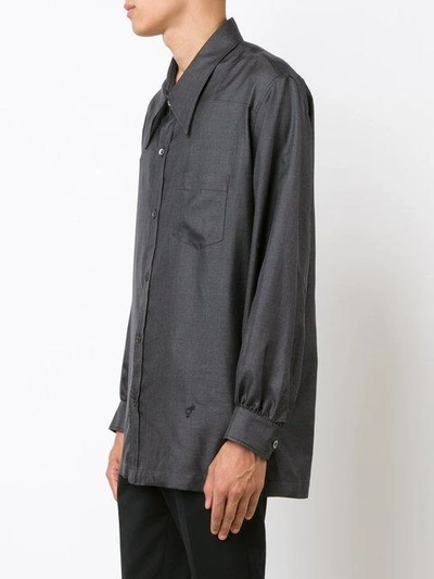 Shop Vivienne Westwood Andreas Kronthaler For  Big Shirt - Grey