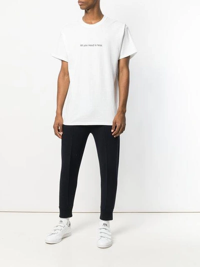 Shop Famt All You Need Is Less T In White