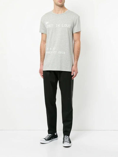 Shop Ports V Slogan Short In Grey